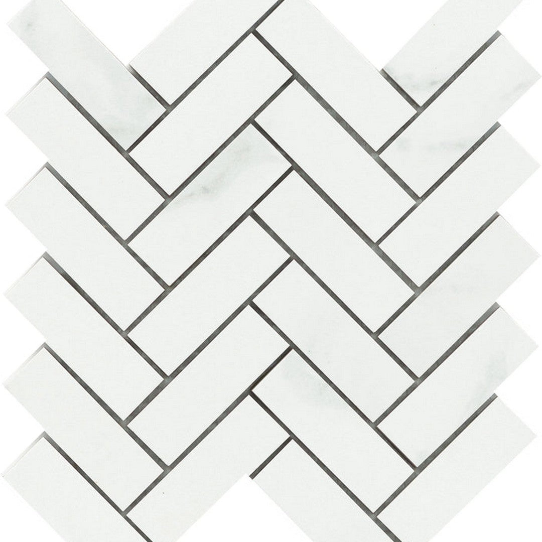 Emser Contessa 9" x 11" Porcelain Matte Herringbone Mosaic