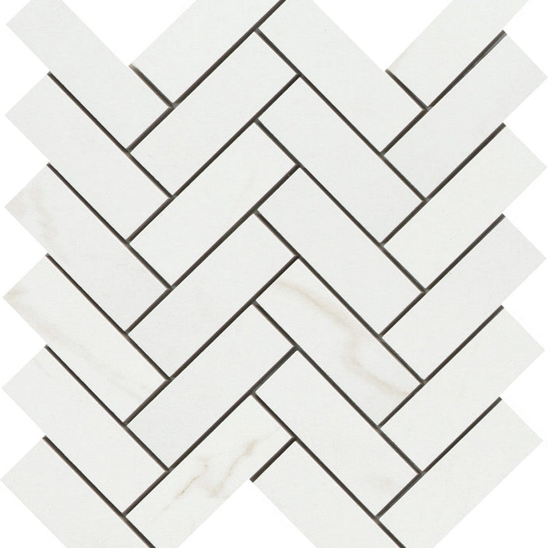 Emser Contessa 9" x 11" Porcelain Matte Herringbone Mosaic