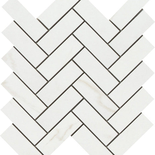 Emser Contessa 9" x 11" Porcelain Matte Herringbone Mosaic