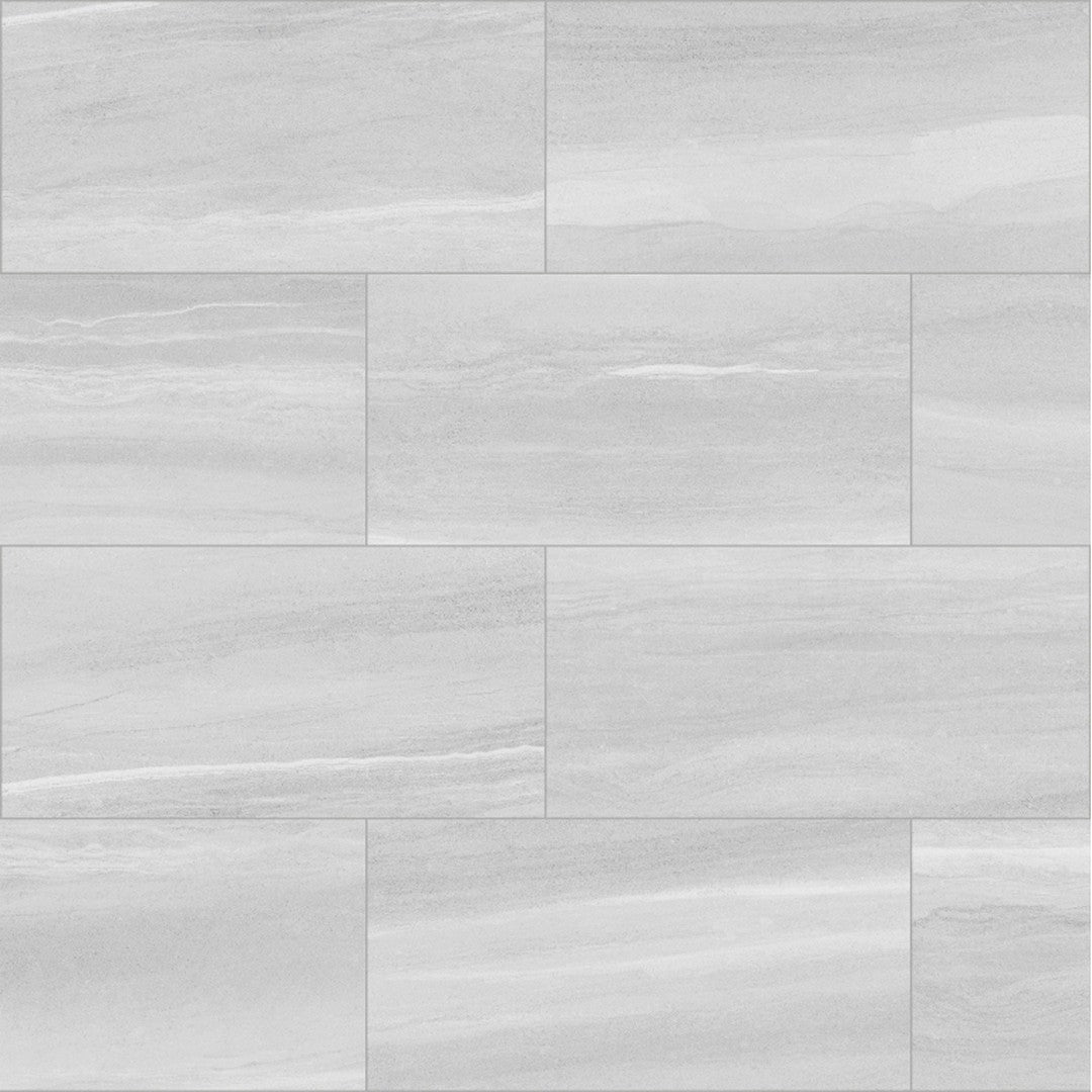 Emser 12" x 23" Stone Fusion Rectified Matte Porcelain Tile