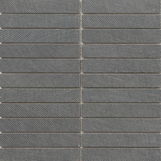 Emser 12" x 12" Genesis Matte 1x6" Stacked Porcelain Mosaic