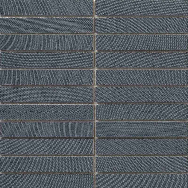 Emser 12" x 12" Genesis Matte 1x6" Stacked Porcelain Mosaic