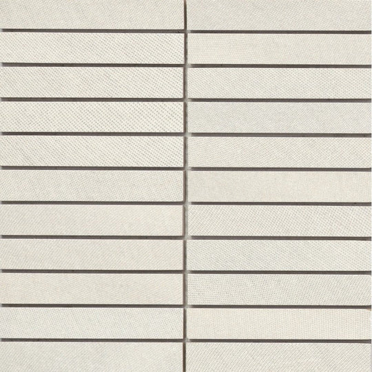 Emser 12" x 12" Genesis Matte 1x6" Stacked Porcelain Mosaic