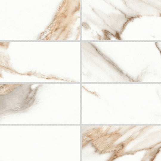 Emser 11" x 12" Persona Matte 3x6" Stacked Porcelain Mosaic