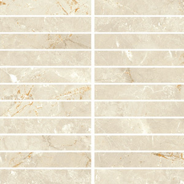 Emser 12" x 12" Savino Matte 1x6" Stack Porcelain Mosaic