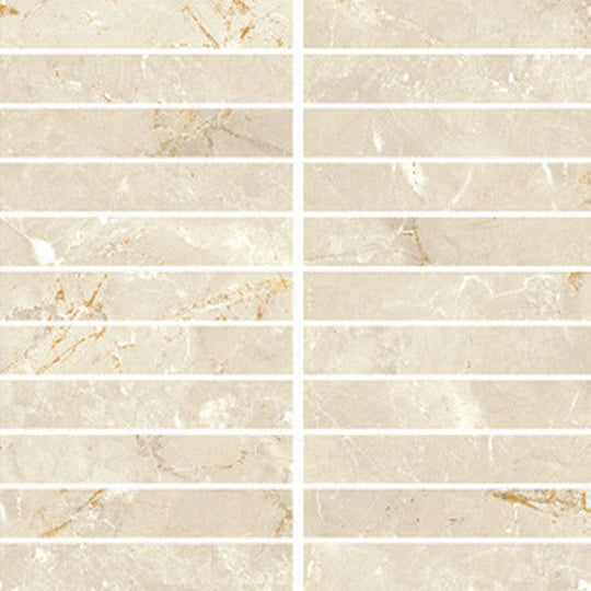 Emser 12" x 12" Savino Matte 1x6" Stack Porcelain Mosaic