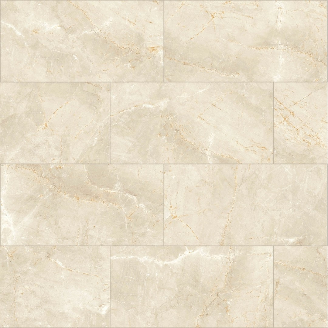 Emser 12" x 24" Savino Rectified Polished Porcelain Tile