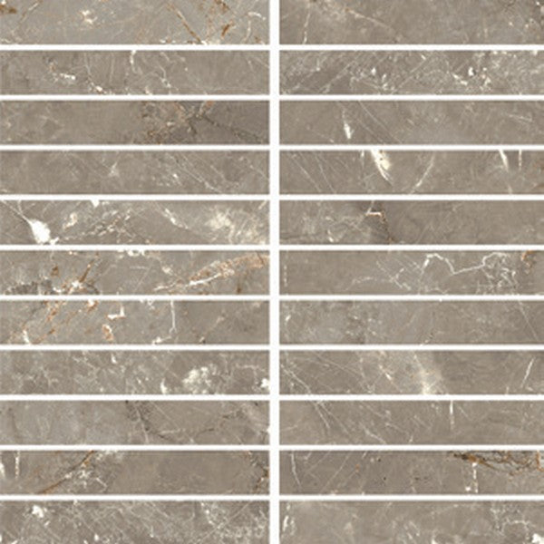 Emser 12" x 12" Savino Matte 1x6" Stack Porcelain Mosaic