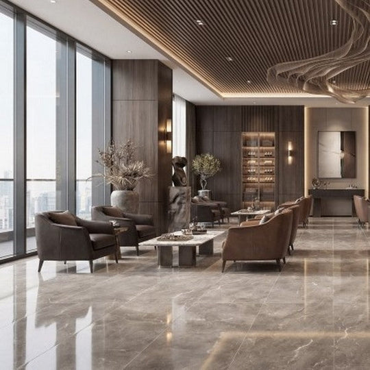 Emser-24-x-47-Savino-Rectified-Polished-Porcelain-Tile-Ecru