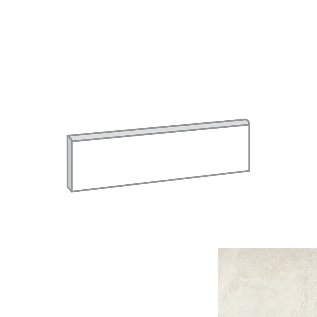 Emser Sterlina Ii 3" x 12" Matte Porcelain Bullnose