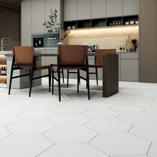 Emser-19-x-22-Rhythm-Pressed-Matte-Porcelain-Hexagon-Tile-White
