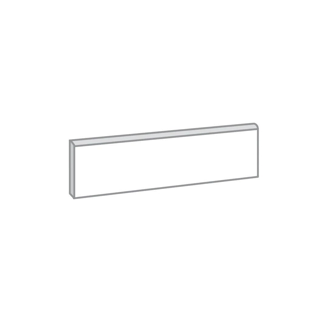 Emser 4" x 16" Flex Pressed Matte Ceramic Wall Bullnose