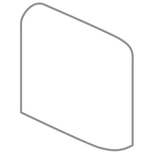 Emser Tile 2" x 2" Flex Pressed Glossy Ceramic Bullnose Corner