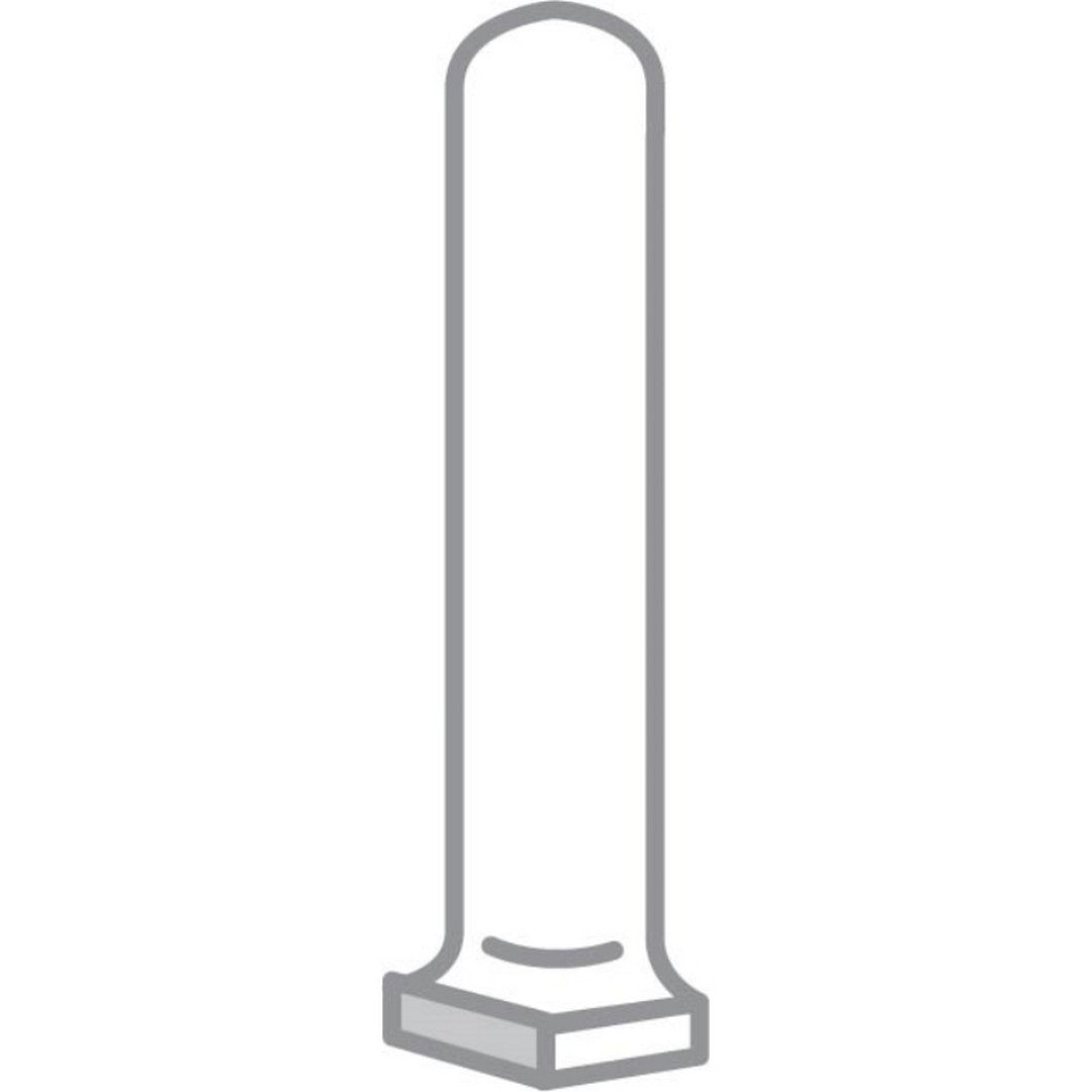Emser Tile 2" x 2" Flex Pressed Glossy Ceramic Bullnose Corner