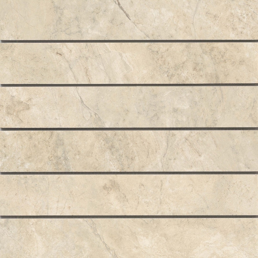 Emser 12" x 12" Terramor Honed 2x12" Stacked Porcelain Mosaic