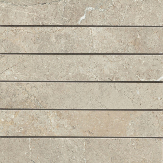 Emser 12" x 12" Terramor Honed 2x12" Stacked Porcelain Mosaic