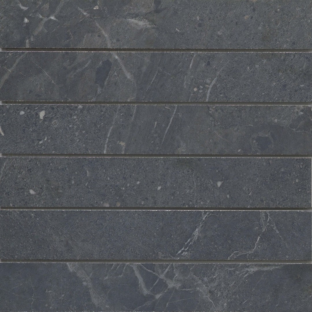 Emser 12" x 12" Terramor Honed 2x12" Stacked Porcelain Mosaic