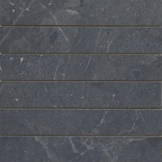Emser 12" x 12" Terramor Honed 2x12" Stacked Porcelain Mosaic