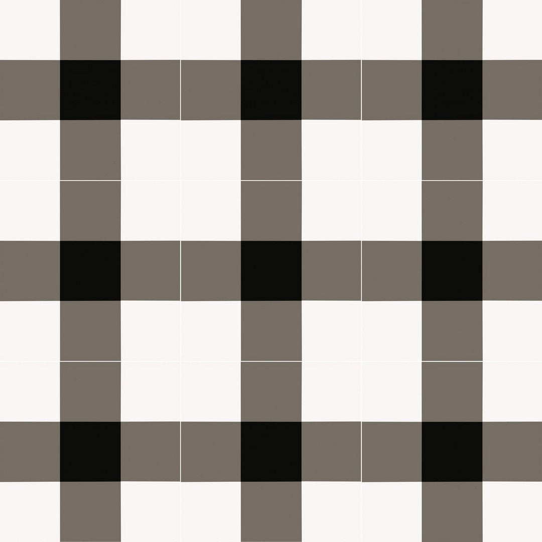 Ottimo-Studio-8-x-8-Matte-Porcelain-Tile-Plaid-White-|-Black