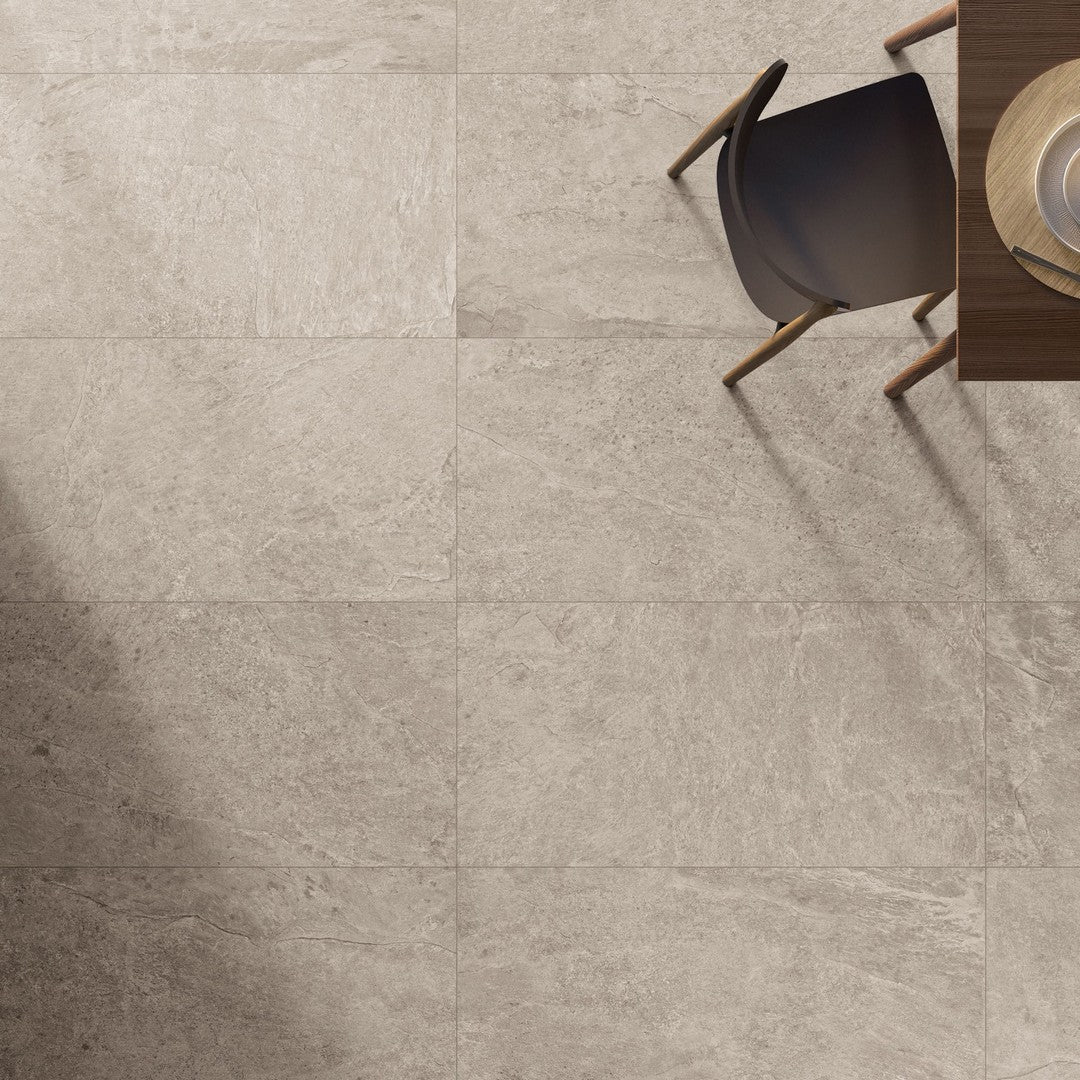 Bedrosians-Farmhouse-Living-24-x-48-Matte-Porcelain-Field-Tile-Pewter