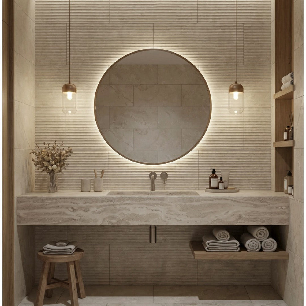 Bedrosians-Lunaris-12-x-24-Matte-Porcelain-Deco-Fluted-Wall-Tile-Greige