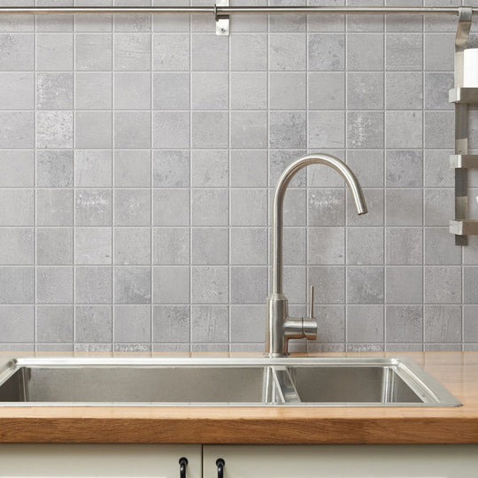 Bedrosians-+One-12-x-12-Matte-Porcelain-2-Mosaic-Ash