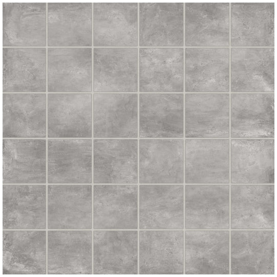 Bedrosians +One 12" x 12" Matte Porcelain 2" Mosaic