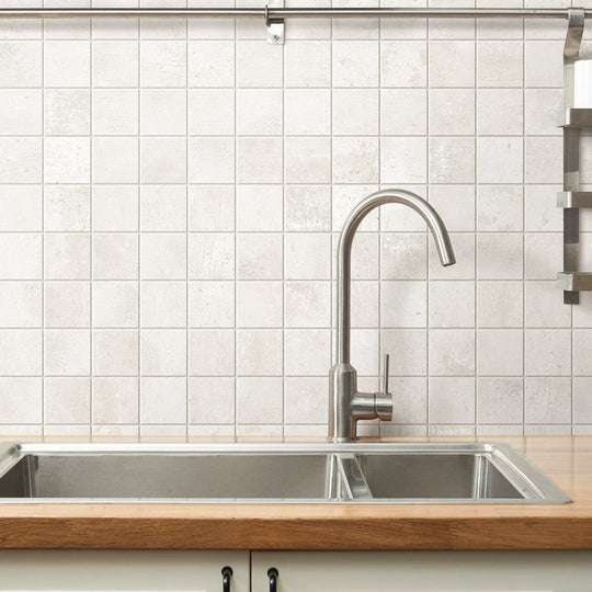 Bedrosians-+One-12-x-12-Matte-Porcelain-2-Mosaic-Chalk