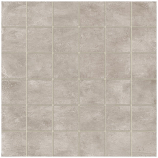 Bedrosians +One 12" x 12" Matte Porcelain 2" Mosaic