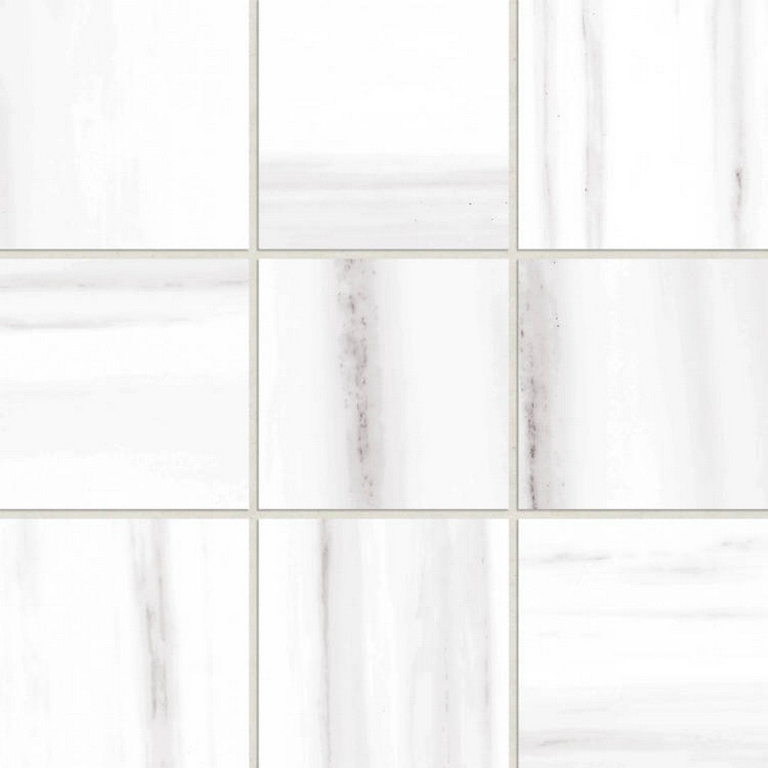 Bedrosians Prati 12" x 12" Honed Glazed Porcelain 4" Mosaic