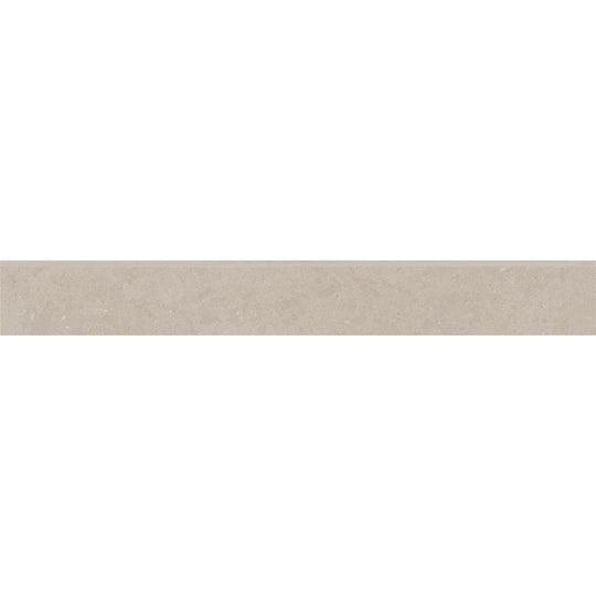 Bedrosians Thaddeus 3" x 24" Matte Porcelain Bullnose Trim