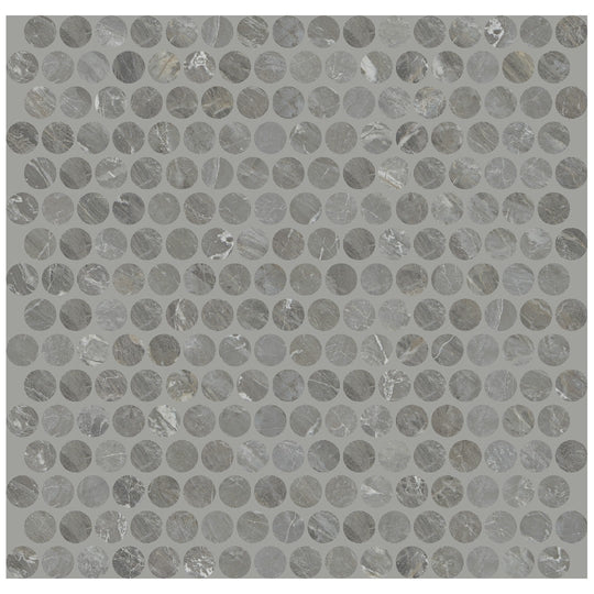 Daltile-Famed-11-x-13-Matte-Porcelain-3/4-Penny-Rounds-Microban-Mosaic-Fortune