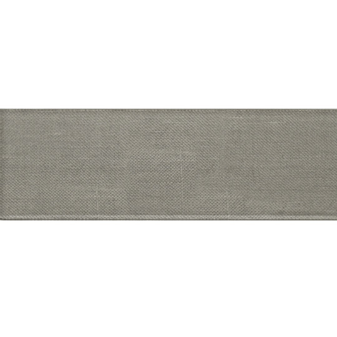 Tesoro 3" x 9" Fabric Glass Inkjet Fabric Glass Wall Tile