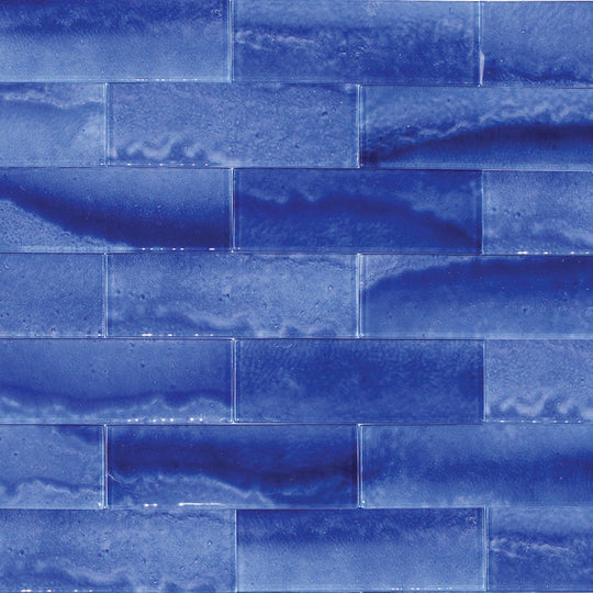 Tesoro 3" x 9" Gemstone Glass Wall Tile