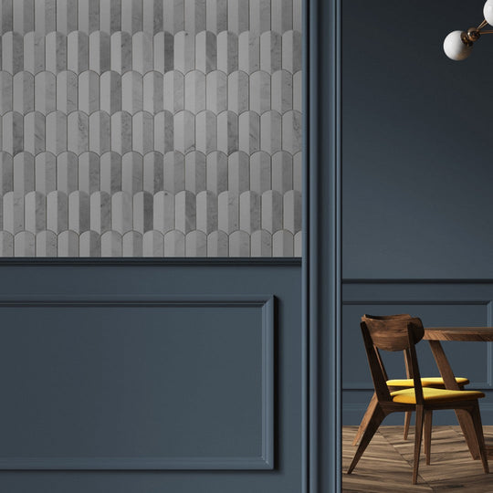 Tesoro-13.25-x-10.25-Showtime-Honed-Waterjet-Natural-Stone-Mosaic-Thassos-Carrara