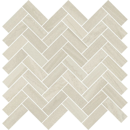 Florida Tile Sequence 12" x 12" Herringbon Matte Porcelain Mosaic