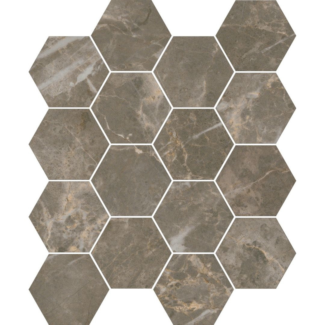 Florida Tile Enchant 10" x 11.75" Matte Porcelain Mosaic