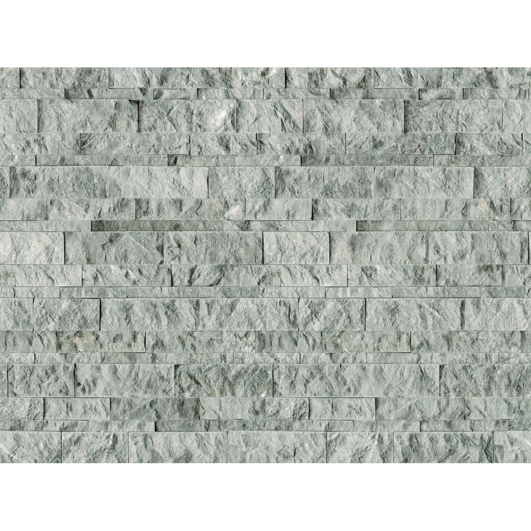 Florida-Tile-Ledgerstone-6-x-24-Marble-Splitface-Natural-Stone-Tile-Argento