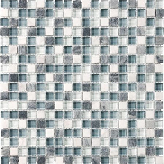 Florida Tile Bliss 12" x 12" Artistic Natural Stone Mosaic