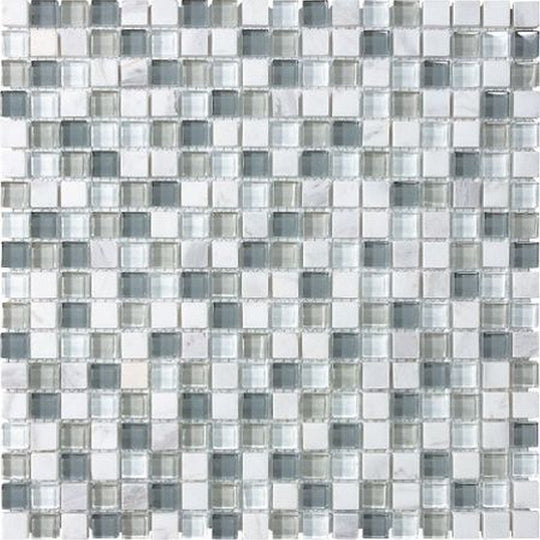 Florida Tile Bliss 12" x 12" Artistic Natural Stone Mosaic