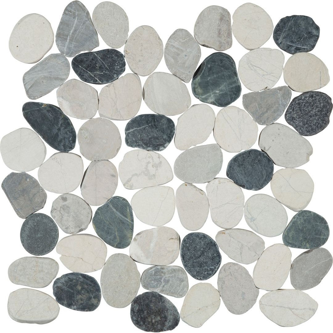 Florida-Tile-Pebbles-12-x-12-Flat-Natural-Stone-Mosaic-Black-Pearl