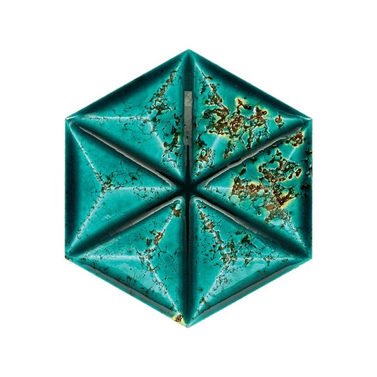 Daltile-Fyre-7-x-7-Glossy-Ceramic-3D-Hexagon-Wall-Tile-Pixie-White