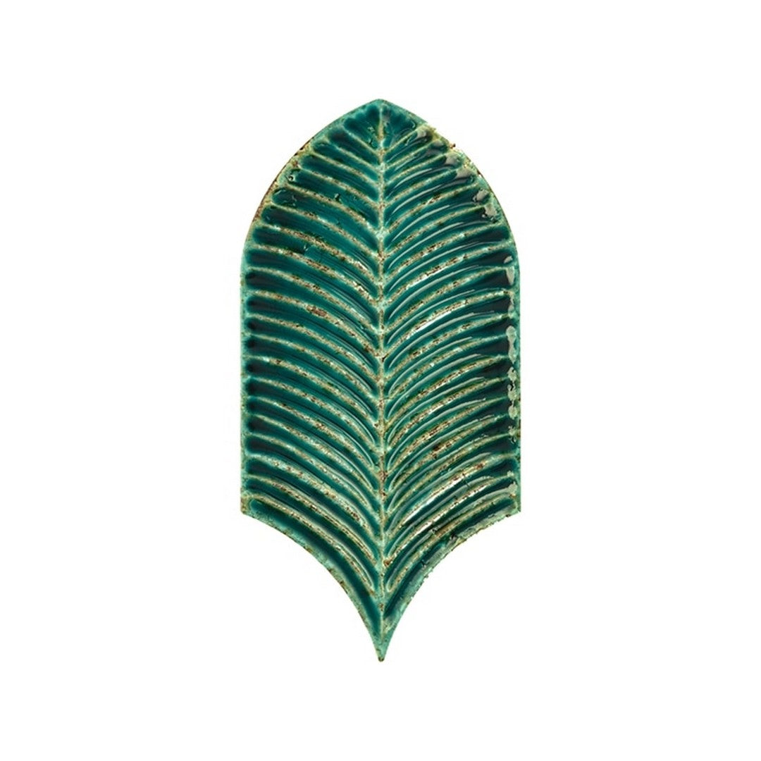 Daltile-Fyre-4-x-8-Glossy-Ceramic-Leaf-Wall-Tile-Emerald-Green