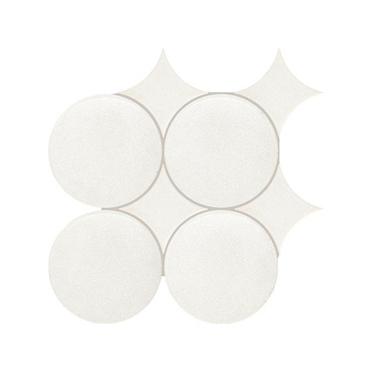 Daltile-Fyre-5-x-6-Glossy-Ceramic-Spike-Circle-Wall-Tile-Pixie-White
