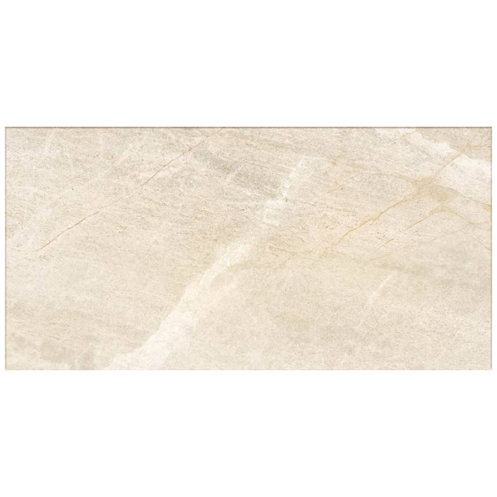 Happy Floors 12" x 24" Flint Rectified Natural Porcelain Tile