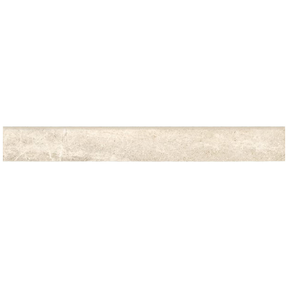 Happy Floors 3" x 24" Flint Rectified Natural Porcelain Bullnose