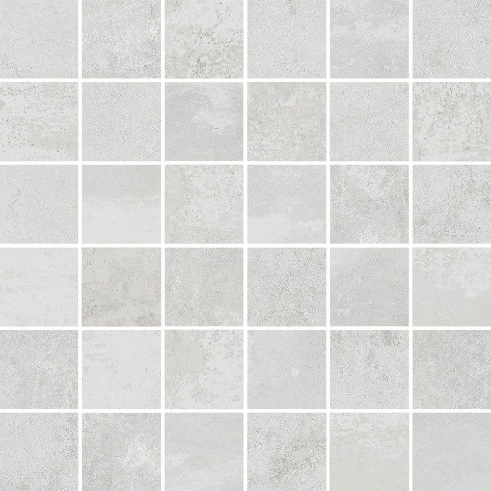 Happy Floors 12" x 12" French Qaurter Natural Porcelain 2" Mosaic