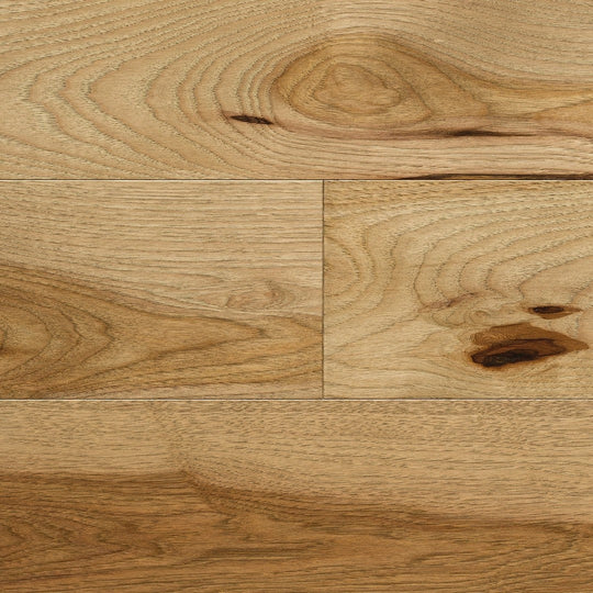 Mercier Elegancia Solid 4.25" x 83" Authantic Hickory Satin 19mm Hardwood Plank