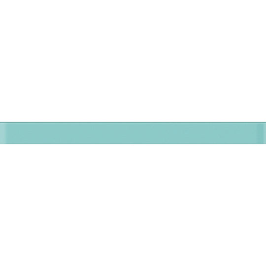 Crossville 0.5" x 6" Glass Blox Glass Deco Liner Tile