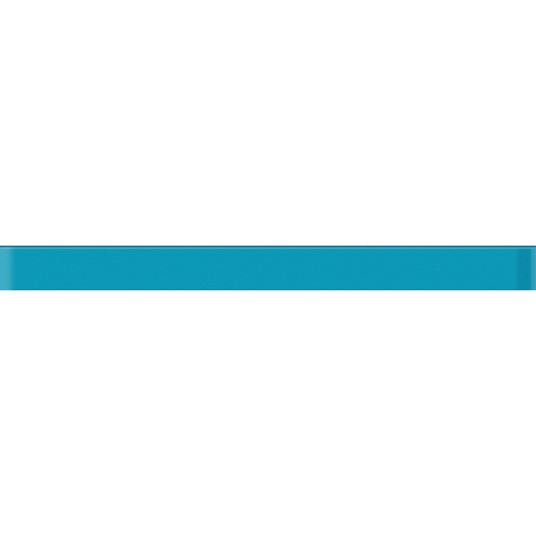 Crossville 0.5" x 6" Glass Blox Glass Deco Liner Tile
